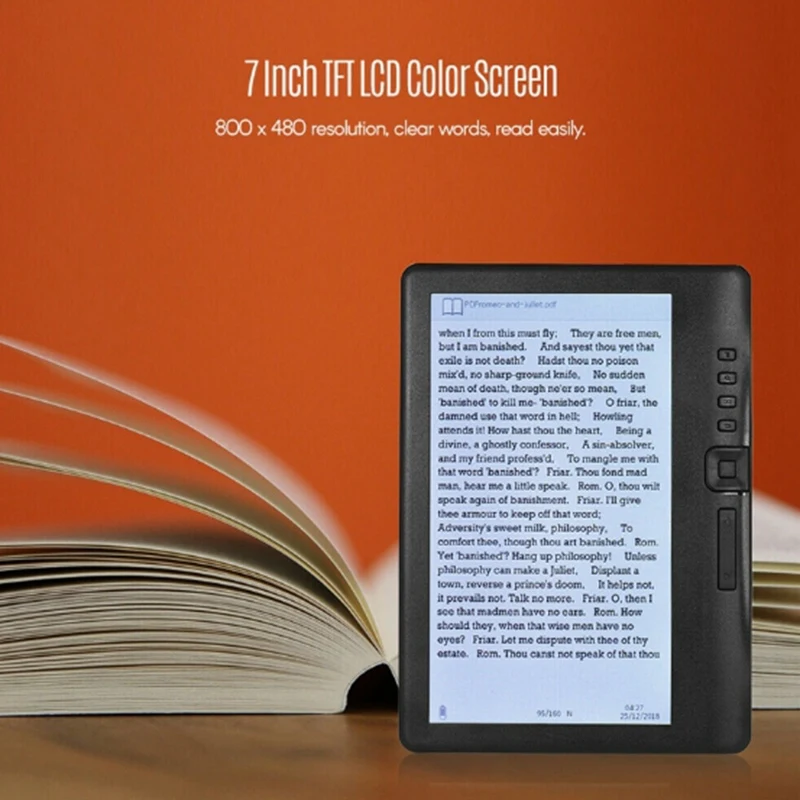 7 Inch Ebook Reader E-Ink LCD Color Sn Smart with