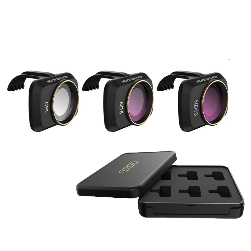 Hot Sale GWN 3 in1 Filter ND8 + ND16 + CPL mavic mini drone Filters kit for dji mavic mini drone Accessories 