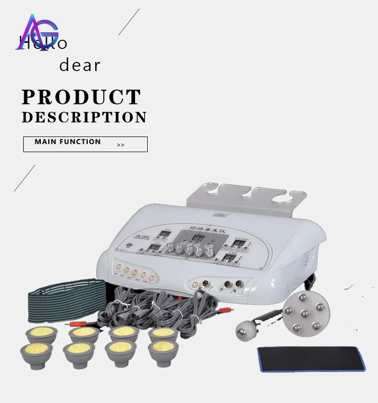 

adg Multifunctional stimulate lymph and detoxin and body health preserval instrument