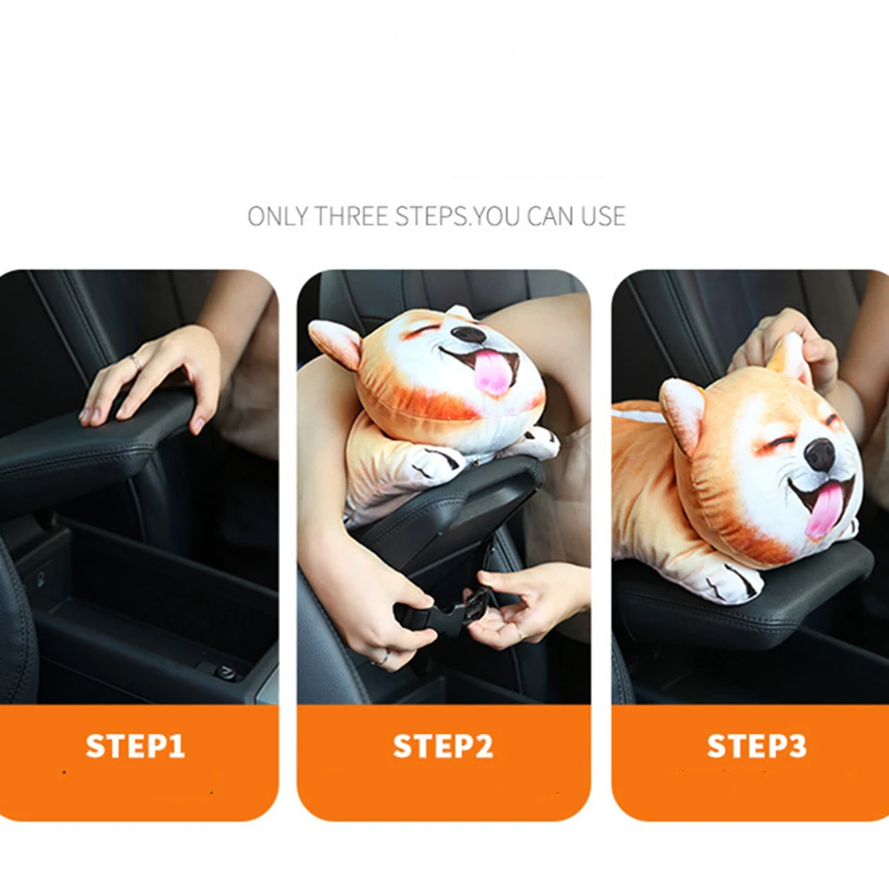Коробка для салфеток из мультфильма Meng Pet с эластичным ремешком, коробка для подлокотника автомобиля/сиденья/солнцезащитного козырька, коробка для салфеток, товары для салона автомобиля, аксессуары для автомобиля