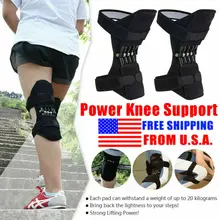 1 пара унисекс Powerlift поддержка суставов наколенники и мощный отскок Весна сила де бег наколенники Jogger