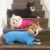 Четыре Ноги Собака Легкая Пижама Чистая Собака Комбинезоны 4 Ноги Собака Onesies Футболка PJS Щенок Pet Костюм для Больших Средних Собак