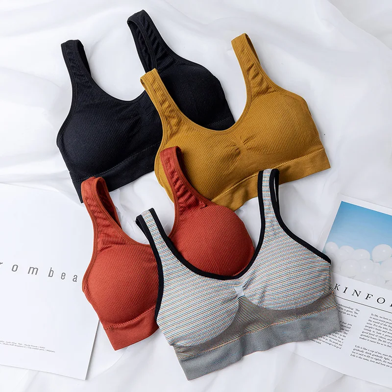 Women Sports Bra gym bras Yoga Top Fitness Running Wear Haut Femme Padding Wireless Top Women Sports Bra gym bras Yoga Top Fitness Running Wear Haut Femme Padding Wireless Top