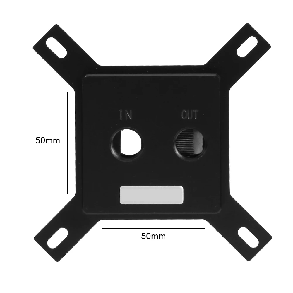 G1//4 CPU Water Cooling Block Waterblock 50mm for intel LGA 1150 1151 1155 1156