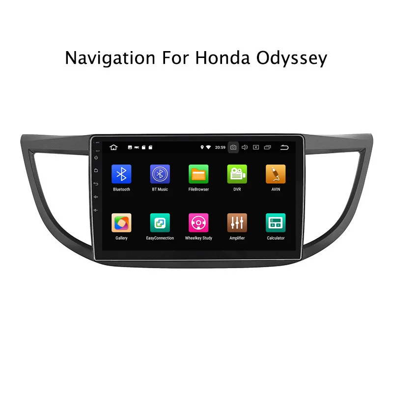 Cheap 10.1" 4G RAM 32G /64G ROM Octa Core Android 9.0 Car DVD GPS Navigation For Honda CRV 2012 2013 2014 2015 2016 Car Radio Stereo 4