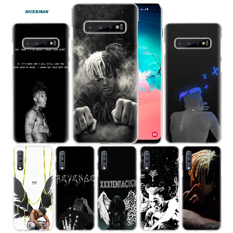 

Rap Singer XXXTentacion Case for Samsung Galaxy Note 10 5G 9 8 S10 S9 S8 Plus A50 A40 A70 A20 A10 e A30 s PC Phone Cover Carcasa