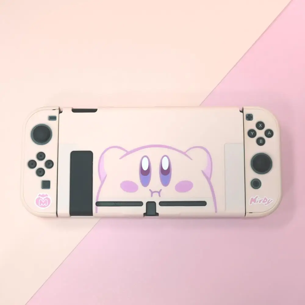 NS консолью коммутатора Кирби звезда ПК Защитный чехол для Nintendo S Switch NX Joy Con Чехлы