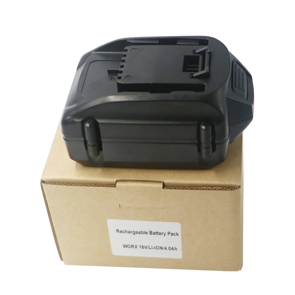 Dvisi 2 шт. 18v 20V 4000mah аккумуляторная инструмент Li-Ion Батарея для WORX-RW9161 WG151.5 WG151E WG155 WG251 WG251.5 WG255 WG540 WA3511