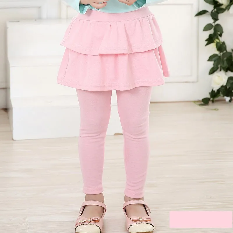 

Kids Girls Legging for Baby girls Skirt-pants Cake Skirts Children Cute Warm Skirt pant bootcut Autumn Winter
