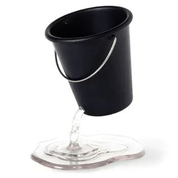 

Creative Mini Suspension Pen Holder Bucket Type Pen Holder Desktop Stationery Storage Tube for Students