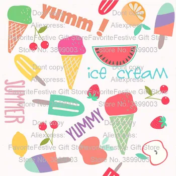 

Popsicle Print Patchwork Christmas Printed Polyester Cotton Fabric for Tissue Kids Home Textile Needlework DIY Handmade Cloth