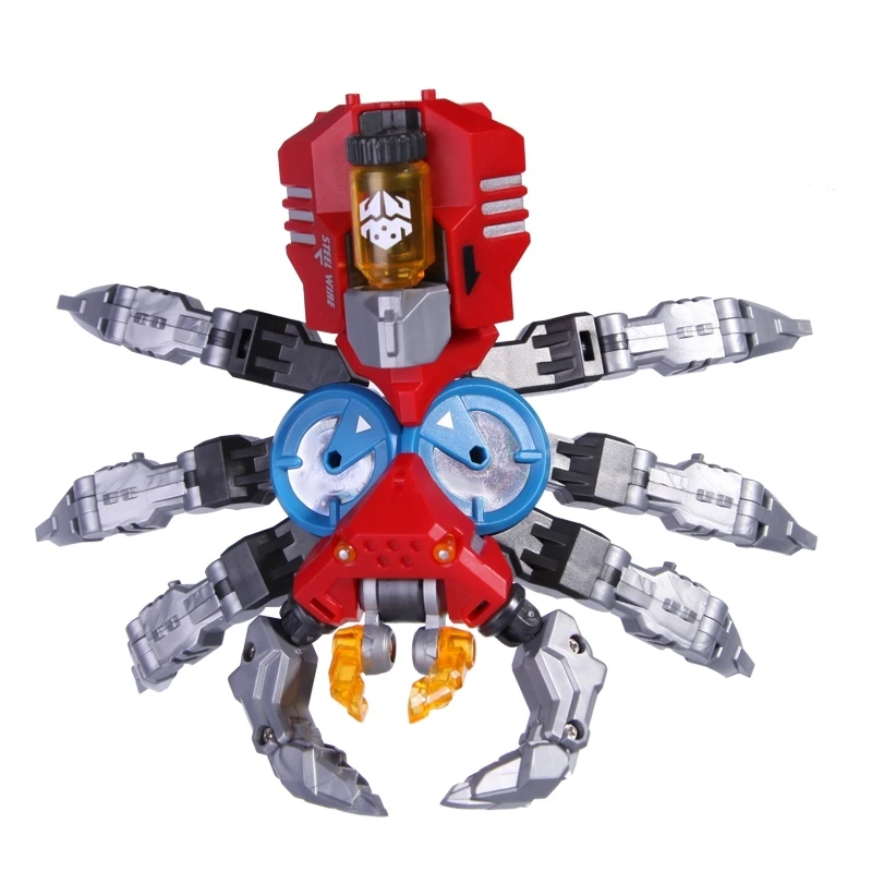 

Transformation 52TOYS beast series dark net hunter spider BEASTBOX deformation machine hand BB-12 PVC Actin Figure Kid Doll