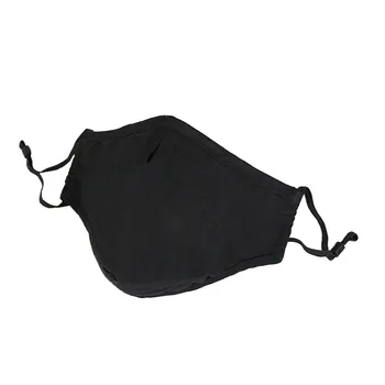 

1pcs Dust Mask Breathable Washed Reusable Smoke Pollution Mask Face Cover Black Dustproof Protective Earloop Mouth Mask mascaras