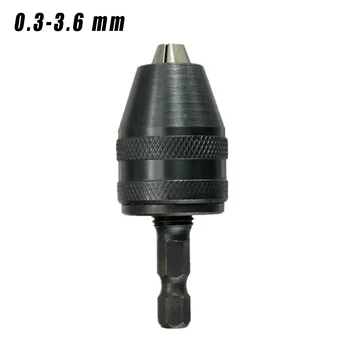 

Hex Shank Drill Chuck Adapter 31x24x6.35mm Tools Equipment Screwdriver