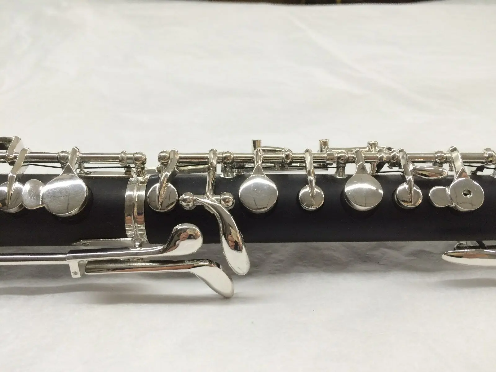 Children type oboe, c-tone, silver-plated, semi-automatic oboe