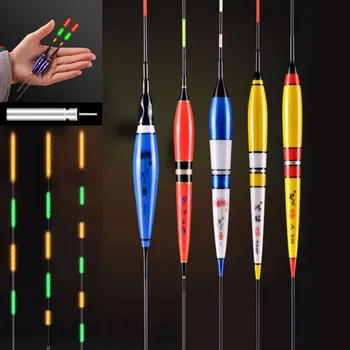 

Fish Bite Lure Gravity Sensor Float New Smart LED Fishing Float Bite Alarm Color Change Automatic Night Electronic Changing Buoy