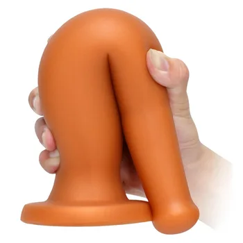 Hot Selling Huge Anal Plug Dildo Adult Sex Toys Women Men Vaginal Anal Big Butt Plug Bottle Shape Dildo Deep Thrust Vaginal Anal 3