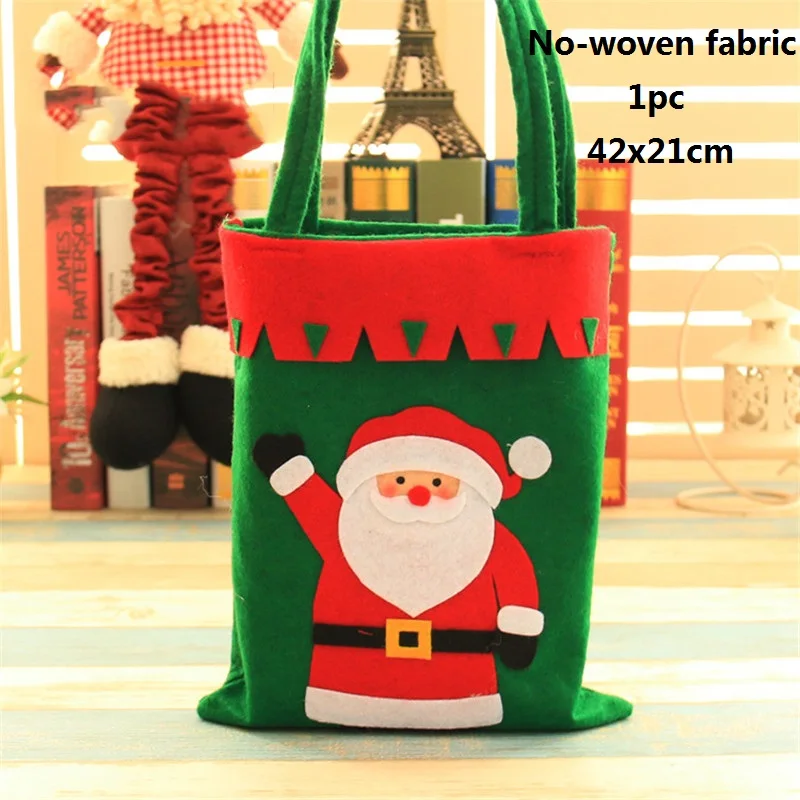 G 50PCs Christmas Self Adhesive Seal Plastic Bags Candy Cookies Pouches Gift Storage Bags Organizer Christmas Decor 15x10cm - Цвет: G
