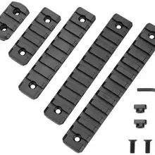 Magorui M-Lok Picatinny Rail aluminum-Black 3 5 7 9 11 13 слот легкий рельс поручень секция