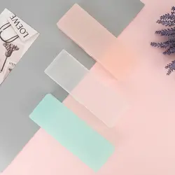 Креативный японский минималистичный полупрозрачный, с глазурью многофункциональный пенал складские принадлежности продукт