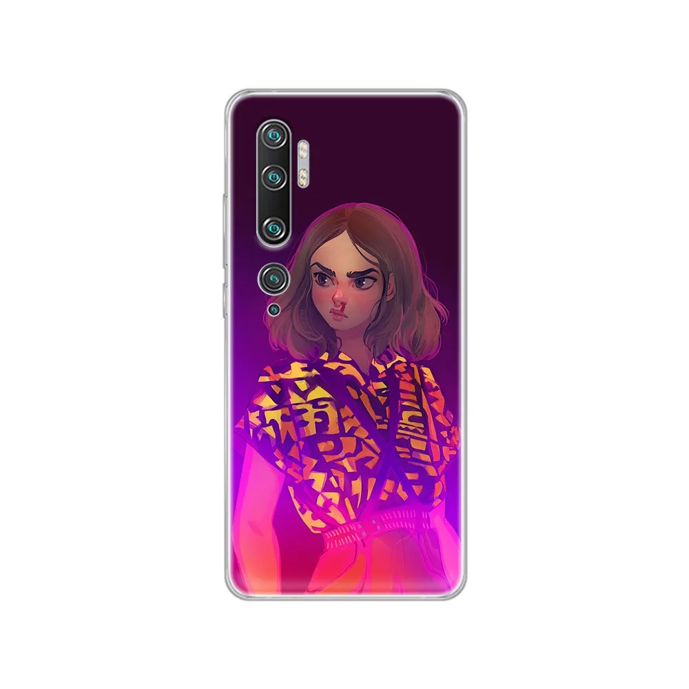 Прозрачный чехол для телефона с 3D изображением персонажа мультфильма очень