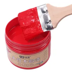 Красная акриловая краска водостойкая на водной основе деревообрабатывающий лак краски ремесла краски s для мебель для украшения дома