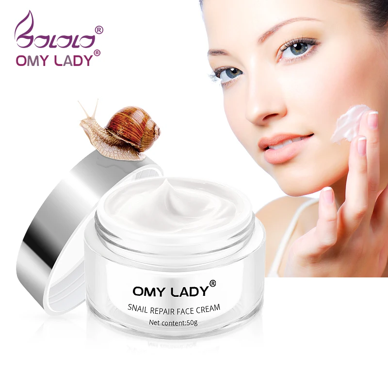 OMY LADY Snail Repairing Face Cream Anti-Wrinkle Essence Firming Skin Care Moisturizing Anti-aging Nourishing | Красота и здоровье