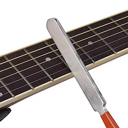 Kit de réparation de guitare 3 en 1, 25 pièces, outils de réparation et d'entretien, lime de guitare, règle de nivellement, joint, lime d'oreiller 