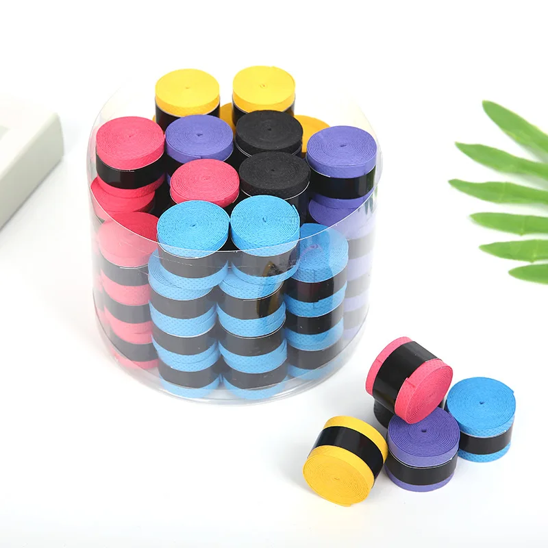 

10pcs Replacement Anti-slip Racket Overgrips Over Grips Tennis Badminton Squash Racquet Tape Grips Random Colour