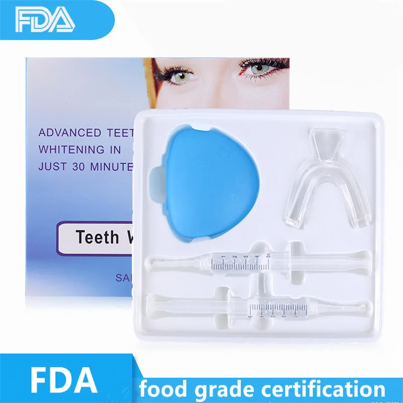 FDA наборы для отбеливания зубов ЧИСТЫЙ Отбеливающий Стоматологический материал