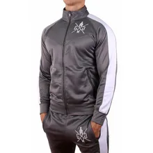 Весна и осень мужские спортивные повседневные Беговые Упражнения на молнии со стоячим воротником с длинными рукавами пальто AliExpress