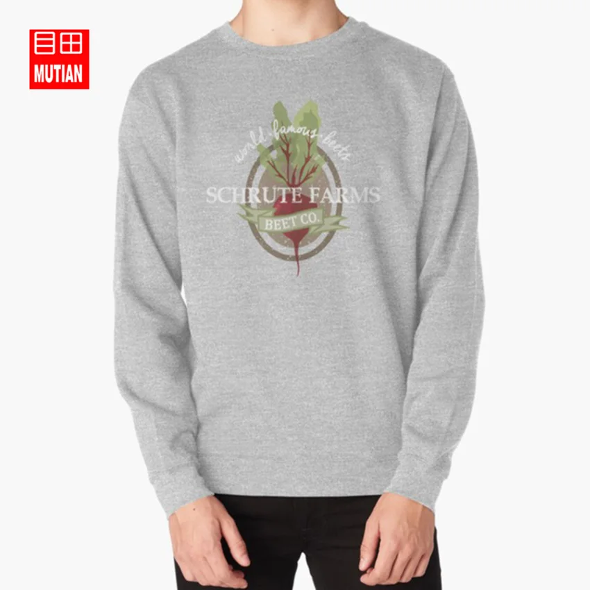 Schrute Farms-офисные толстовки с капюшоном, Свитера для офиса dwight schrute farms schrute