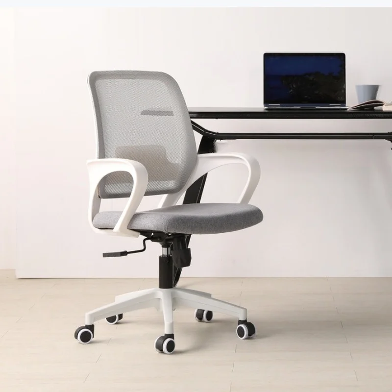 

Офисное кресло с роликами, эргономичный сетчатый компьютерный стул, вращающийся подъемник для учеников, для персонала, для дома и конференции