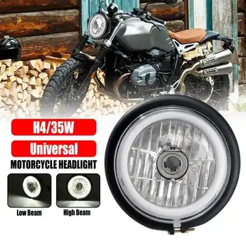 

H4 35W LED Motorcycle Headlight Bulbs Hi Lo Beam Daytime Lamp Front Headlight Motorbike Racer Scooters Motorbike Headlights