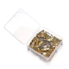 100pcs Brooch Pins Base Set Mixed 20/25/30/40mm Silver Gold Color Brooch Back Accessories for DIY Jewelry Making Brooch Findings ► Photo 2/6