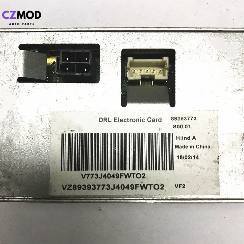 CZMOD 89393773 светодиодные дневные ходовые огни на передних фарах электронная карта 89393773 S00.01(б/у