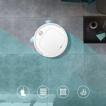 

Mini Smart Robot Vacuum Cleaner Auto Cleaning Microfiber Mop Floor Sweeper Tool Smart Floor Robot Vacuum Cleaner