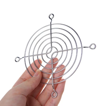 

2020 New Fan Protection Net Grille 9cm Dia Iron Mesh Safety Grid For Computer Case Fans
