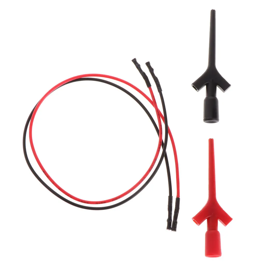 

2mm Plug Female to Test Clip Probe Test Lead Connect Digital Multimeter Probe Drop Ship Support