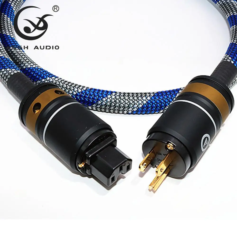 Кабель питания XSSH audio HIFI Series II электрический провод из чистой меди для Hi Fi DVD AMP