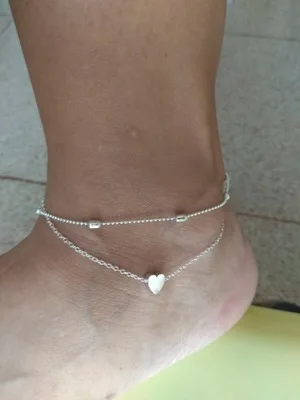 Qingwen золотой серебряный цвет ножной браслет на ногу Модный летний пляжный богемный женские браслеты для щиколотки бижутерия для ног - Окраска металла: p3 silver