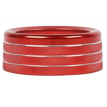 

For Ford F150 2013-14 Knob Decoration Ring Air Conditioning Red Hot Sale