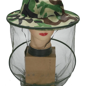 

Anti-mosquito Fishing Cap Hiking Camping Mesh Hat