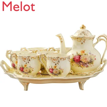 Best Ceramic Teapot Coffee Cup Sets/vintage Coffee Tea Set