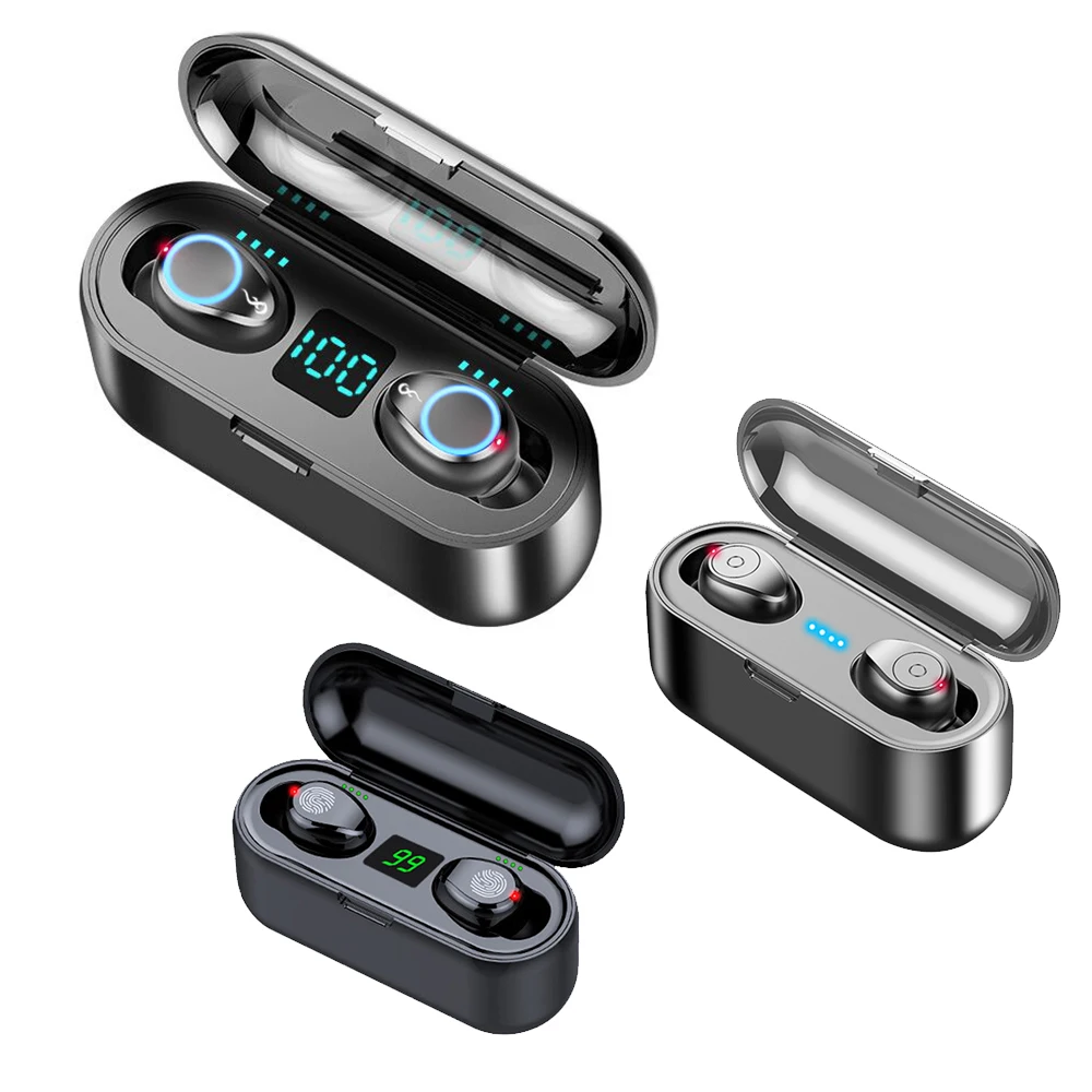 DIDIHOU Bluetooth V5.0 наушники беспроводные стерео спортивные гарнитура 2000 мАч Мощность