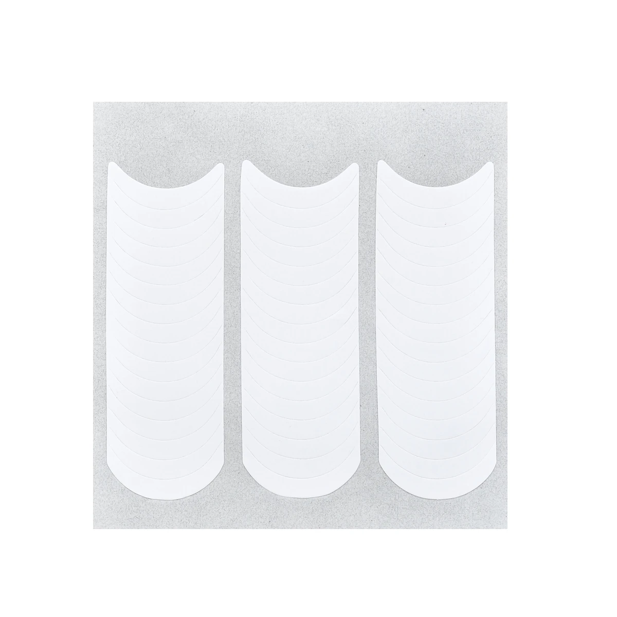 

48 Pcs/Sheet Manicure Tips Decor Nail Art Form Guide Stickers Striping Tape Smiling Decals Beauty Nail Decals