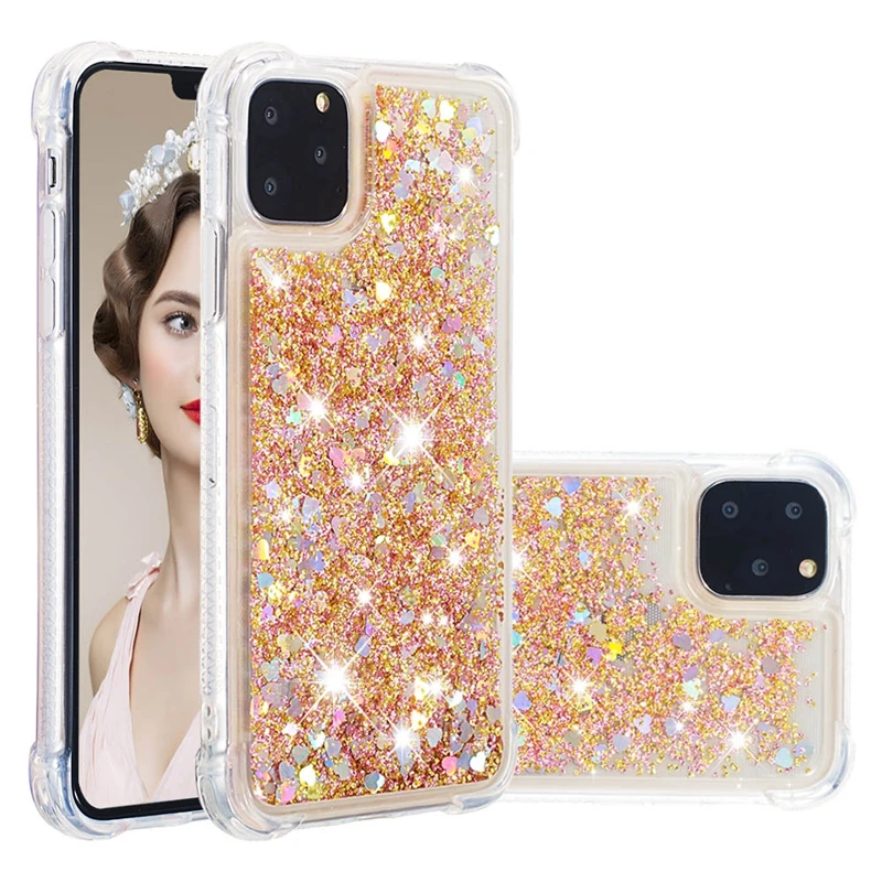

Very Beautiful For Iphone 11 11 Pro Case Soft TPU Anti-fall Case For Iphone 11Pro Max Quicksand Phone Cover