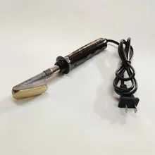 

50W Electric Soldering Iron With Plastic Handle Flat Tip For Car Bumper Repair British European Standard Welding Tools