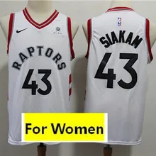 Новинка,, женские майки Toronto#7 Kyle Lowry#23 Fred VanVleet#43 Pascal Siakam baskeball