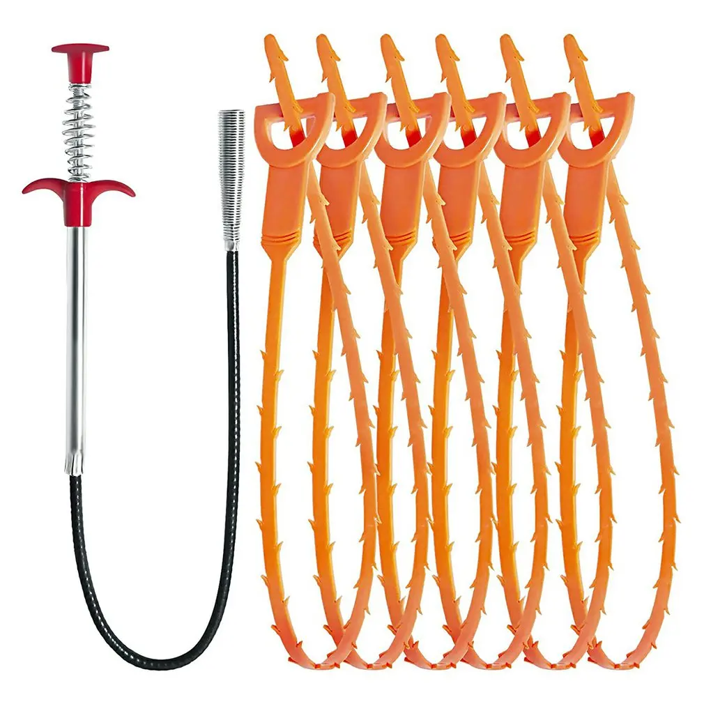 Грабер для чистки раковины от волос